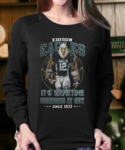 Edison Eagles Its Gametime Crinding It Out Since 1933 Unisex T-shirt 3 Edison Eagles Its Gametime Crinding It Out Since 1933 Unisex T shirt 4