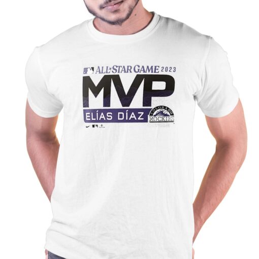 Elias Diaz Nike 2023 Mlb All-star Game Mvp T-shirt