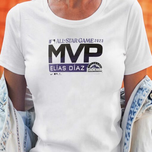 Elias Diaz Nike 2023 Mlb All-star Game Mvp T-shirt