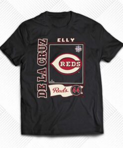 Elly De La Cruz Cincinnati Reds ’47 Graphic T-shirt Elly De La Cruz Cincinnati Reds ’47 Graphic T-shirt