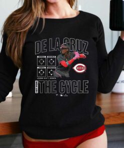 Elly De La Cruz Cincinnati Reds Fanatics Branded Cycle T-shirt Elly De La Cruz Cincinnati Reds Fanatics Branded Cycle T-shirt