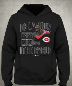 Elly De La Cruz Cincinnati Reds Fanatics Branded Cycle T-shirt 2 Elly De La Cruz Cincinnati Reds Fanatics Branded Cycle T shirt 3