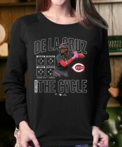 Elly De La Cruz Cincinnati Reds Fanatics Branded Cycle T-shirt 3 Elly De La Cruz Cincinnati Reds Fanatics Branded Cycle T shirt 4