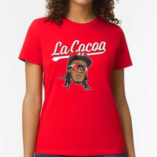 Elly De La Cruz Cincinnati Reds Red La Cocoa Rally House Shirt