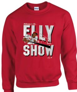 Elly De La Cruz Cincinnati Reds Welcome To The Elly Show T-shirt Elly De La Cruz Cincinnati Reds Welcome To The Elly Show T-shirt