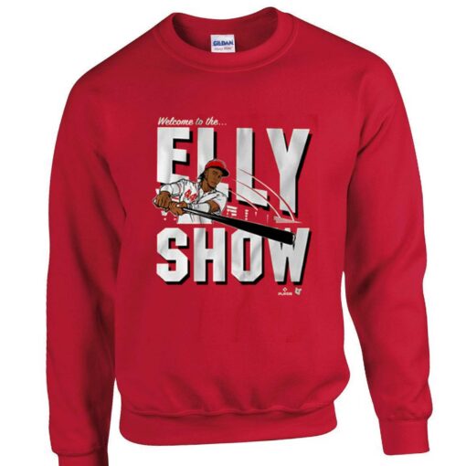 Elly De La Cruz Cincinnati Reds Welcome To The Elly Show T-shirt