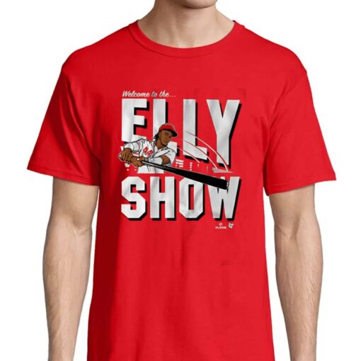 Elly De La Cruz Cincinnati Reds Welcome To The Elly Show T-shirt