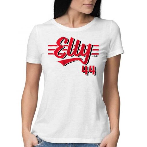 Elly De La Cruz Cincinnati Script T-shirt