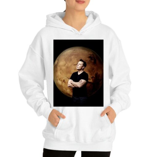 Elon Mask In The Moon T-shirt