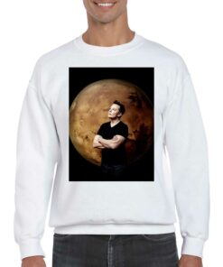 Elon Mask In The Moon T shirt 4