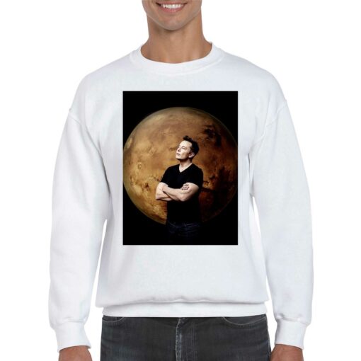 Elon Mask In The Moon T-shirt