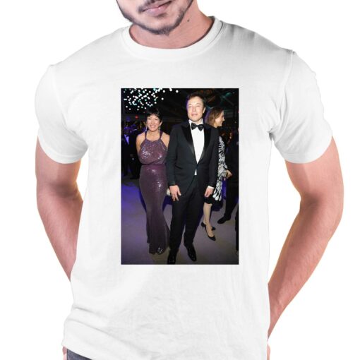 Elon Musk Ghislaine Maxwell T-shirt