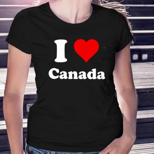 Elon Musk I Love Canada Shirt