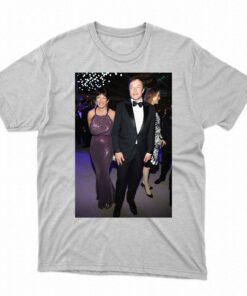 Elon Musk Photo With Ghislaine Maxwell T shirt 1