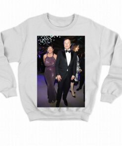 Elon Musk Photo With Ghislaine Maxwell T shirt 4