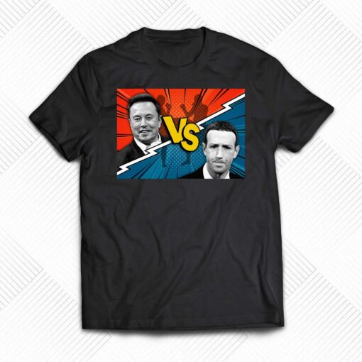 Elon Musk Vs Mark Zuckerberg T-shirt