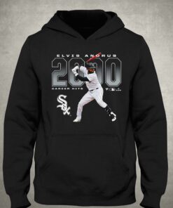 Elvis Andrus Chicago White Sox Fanatics Branded 2000 Hits T-shirt 2 Elvis Andrus Chicago White Sox Fanatics Branded 2000 Hits T shirt 3
