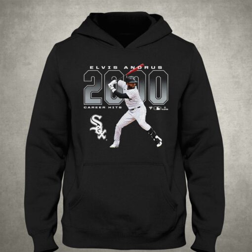 Elvis Andrus Chicago White Sox Fanatics Branded 2000 Hits T-shirt