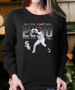 Elvis Andrus Chicago White Sox Fanatics Branded 2000 Hits T-shirt 3 Elvis Andrus Chicago White Sox Fanatics Branded 2000 Hits T shirt 4