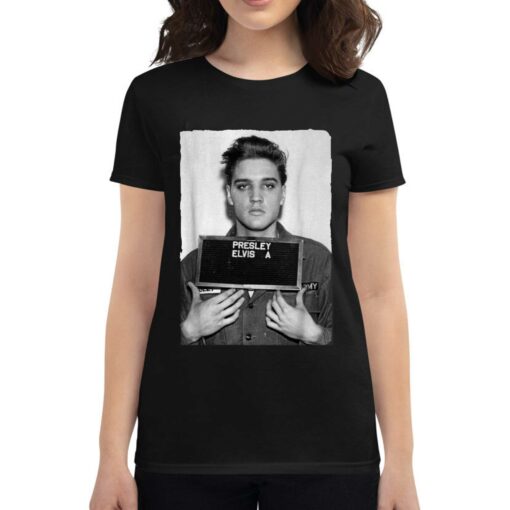 Elvis Presley Army Mug Shot Rock ‘n’ Roll T-shirt