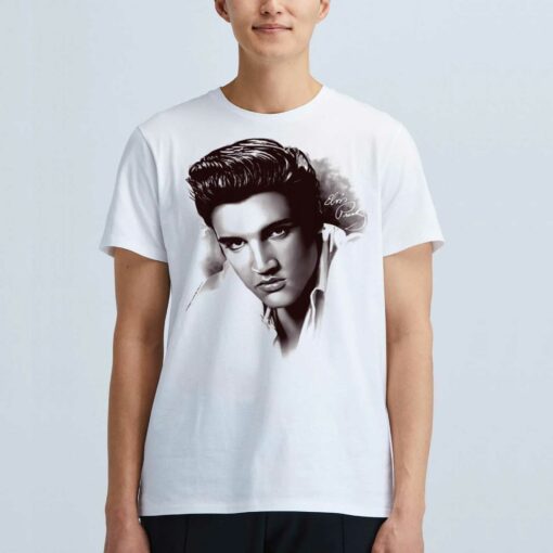 Elvis Presley King Of Rock And Roll Music The Stare T-shirt