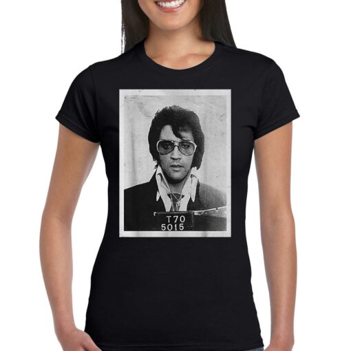 Elvis Presley Mugshot Poster T-shirt