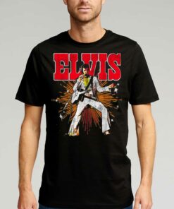 Elvis Presley Official Retro T-shirt Elvis Presley Official Retro T-shirt