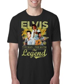 Elvis Presley The Man The Myth The Legend T-shirt Elvis Presley The Man The Myth The Legend T-shirt