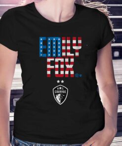 Emily Fox Usa Nc Courage Shirt Emily Fox Usa Nc Courage Shirt