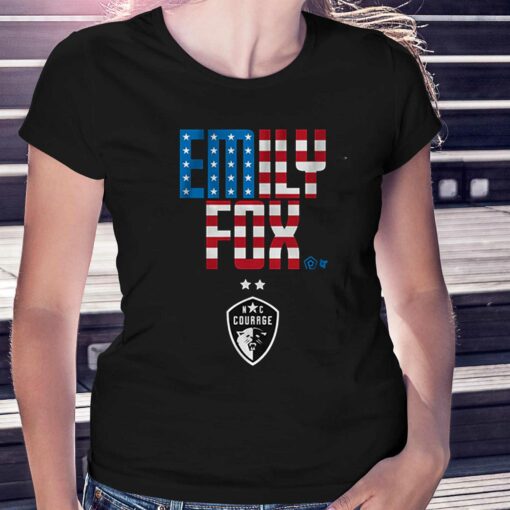 Emily Fox Usa Nc Courage Shirt