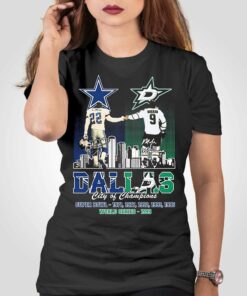 Emmitt Smith And Mike Modano Dallas City Of Champions Shirt Emmitt Smith And Mike Modano Dallas City Of Champions Shirt