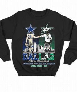 Emmitt Smith And Mike Modano Dallas City Of Champions Shirt 4