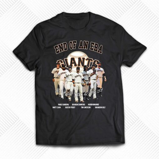 End Of An Era San Francisco Giants Unisex T-shirt