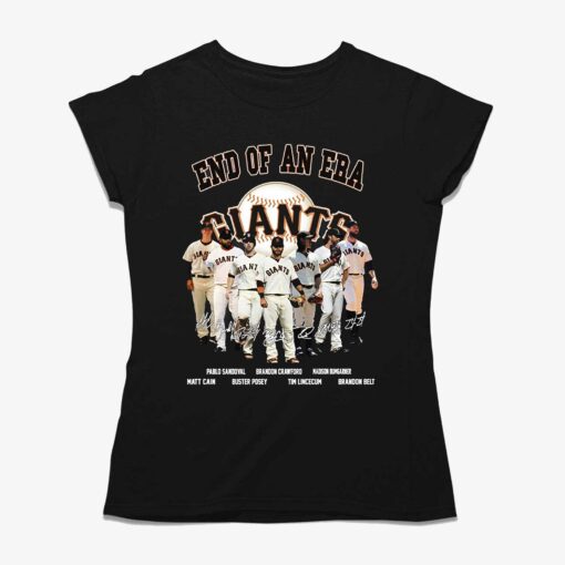 End Of An Era San Francisco Giants Unisex T-shirt