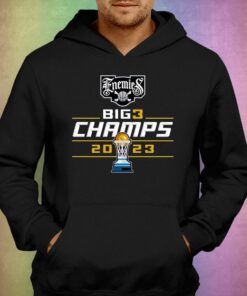 Enemies Unisex 2023 Big3 Champions T-shirt 2 Enemies Unisex 2023 Big3 Champions T shirt 3