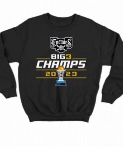 Enemies Unisex 2023 Big3 Champions T-shirt 3 Enemies Unisex 2023 Big3 Champions T shirt 4
