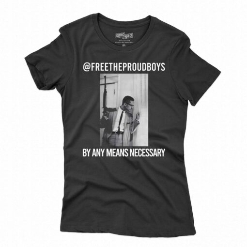 Enrique Tarrio Ethnicity By Any Means Necessary Freetheproudboys Shirt