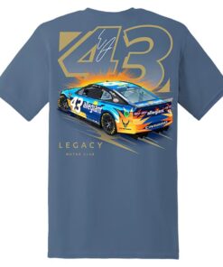 Erik Jones Legacy Motor Club Team Collection •allegiant Car T-shirt Erik Jones Legacy Motor Club Team Collection •allegiant Car T-shirt