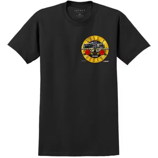 Erik Jones Legacy Motor Club Team Collection Guns N’ Roses Band Car T-shirt