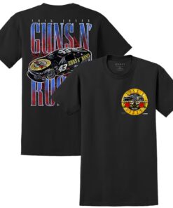 Erik Jones Legacy Motor Club Team Collection Guns N' Roses Band Car T-shirt 2 Erik Jones Legacy Motor Club Team Collection Guns N Roses Band Car T shirt 3