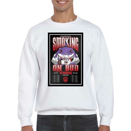 Errol Spence Jr Man Down Promotions Present Smoking On Bud 2023 Tour Poster Shirt