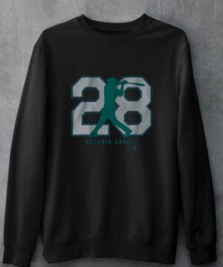 Eugenio Suarez 28 Seattle T shirt 4