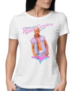 Eva Mendes Barbie 2023 Ryan Gosling As Ken T-shirt 1 Eva Mendes Barbie 2023 Ryan Gosling As Ken T shirt 2