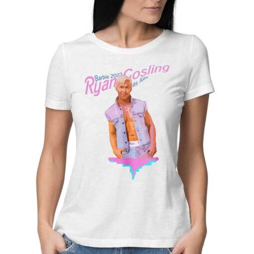 Eva Mendes Barbie 2023 Ryan Gosling As Ken T-shirt