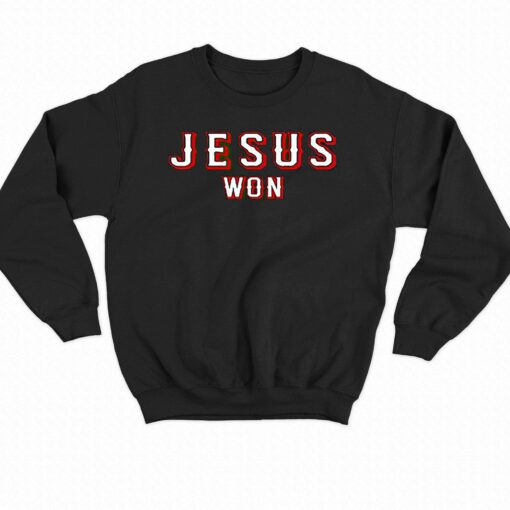 Evan Carter Jesus Won T-shirt