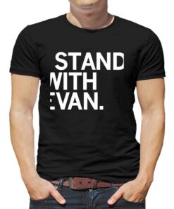 Evan Gershkovich I Stand With Evan Shirt Evan Gershkovich I Stand With Evan Shirt