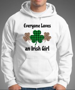 Everyone Loves An Irish Girl Leopard Shamrocks Shirt 2 Everyone Loves An Irish Girl Leopard Shamrocks Shirt 3