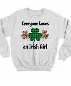 Everyone Loves An Irish Girl Leopard Shamrocks Shirt 3 Everyone Loves An Irish Girl Leopard Shamrocks Shirt 4