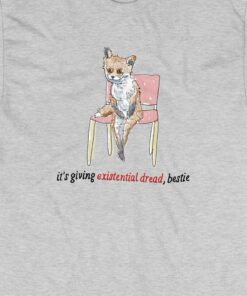 Existential Dread Meme Short Sleeve T-shirt Existential Dread Meme Short Sleeve T-shirt