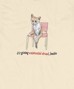 Existential Dread Meme Short Sleeve T-shirt